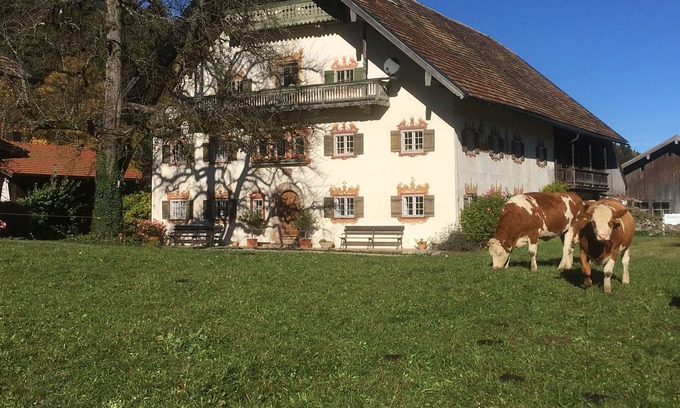 Ruhpolding House | Idyllic Bavarian Farm Stay with Pool & Ocean Views