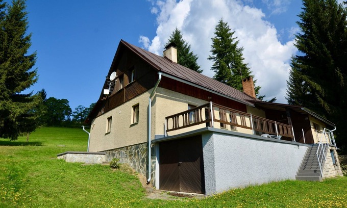 Vitkovice House | Inviting Hoja 1 by Interhome: Pet Friendly with Lake Views