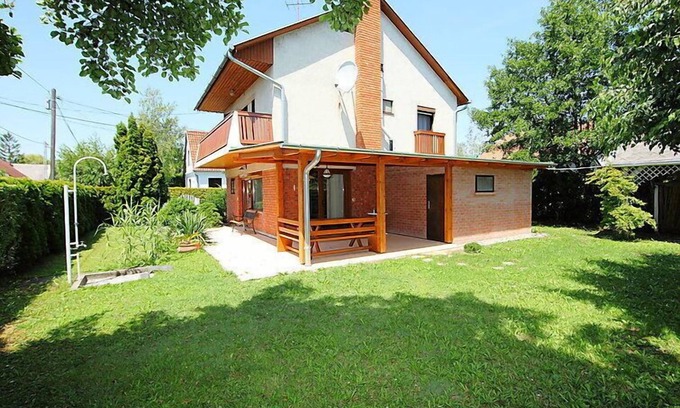 Balatonmariafurdo House | Idyllic Oceanfront Retreat: Brico by Interhome