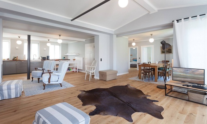 Putbus House | Idyllic Vacation Cottage in Germany with Ocean View & Pool