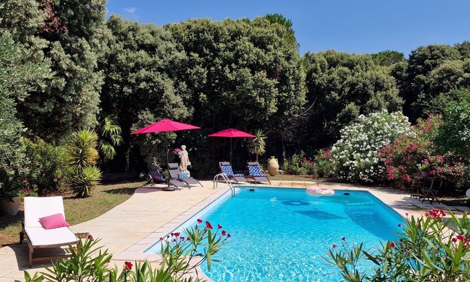 Montolieu Villa | Top-Rated Montolieu Getaway with Pool and Ocean Views
