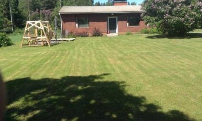 Vesanto House | Top-Rated Vacation Home Jokela with Lake View & Spa