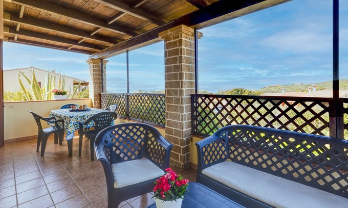 Arbus House | Seaside Retreat "Margherita" with Private Terrace & A/C