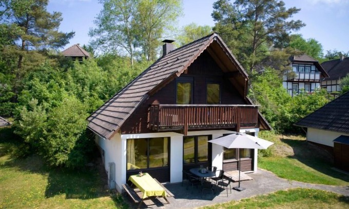 Feriendorf Frankenau House | Relaxing Getaway at Mary Vacation Home with Lake View