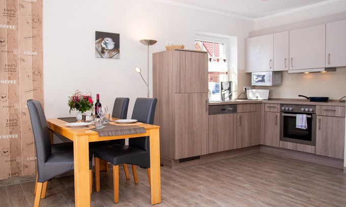 Tannenhausen Apartment | Vacation home no. 26a, 2x shower, WC, 2 bedrooms - Rothkegel, vacation home