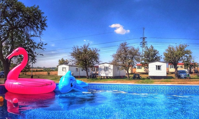 Dolni Chabry House | Pet-Friendly Stay at Prima by Interhome with Pool & Spa