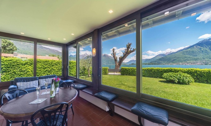 Domaso Villa | Villa Rita: Lake View Getaway with Pool and Garden