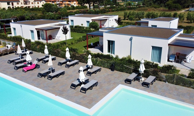 Vada RV Rental | Vada Village: Oceanfront Getaway with Pool and Kid-Friendly Fun