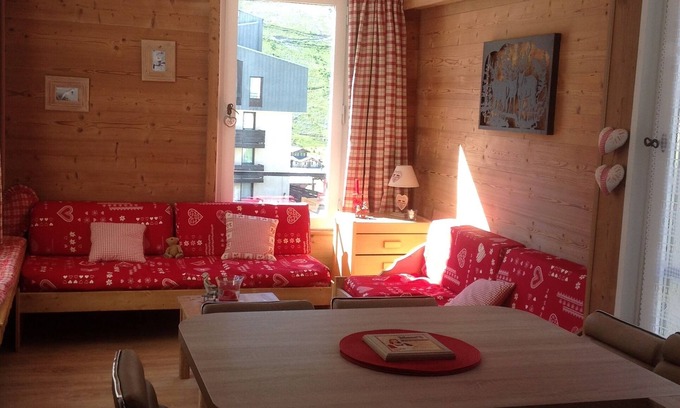 Val Claret Apartment | Val Claret T2: Exceptional Stay at the Foot of the Tracks