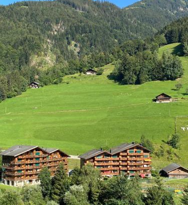 Val d'Illiez Apartment | Charming Val D’Illiez Mountain Apartment with Pool & Dining