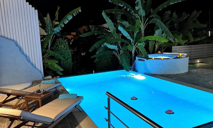 Lardos Apartment | Valantas Garden Suite: Oceanfront Bliss with Private Pool