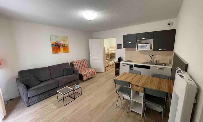 Valberg Apartment | Valberg Centre: Family-Friendly Studio with Pool Access