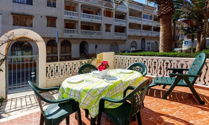 Alcossebre Apartment | Relaxing Oceanfront Getaway at Valenciano by Interhome