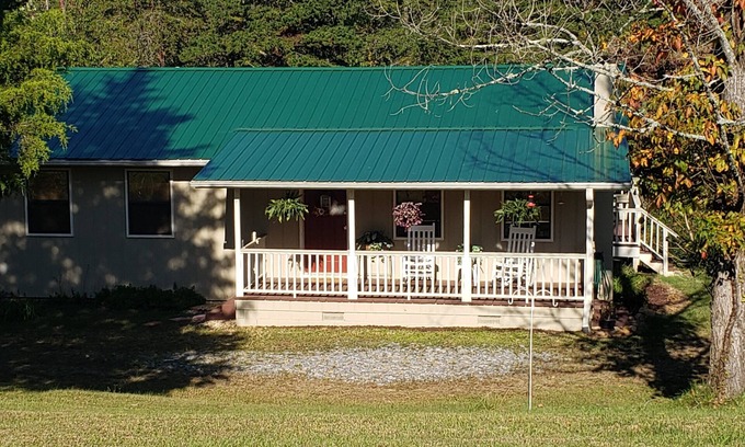 Blairsville House | Discover Valley Creek Cottage: Nature, Comfort & Hot Tub