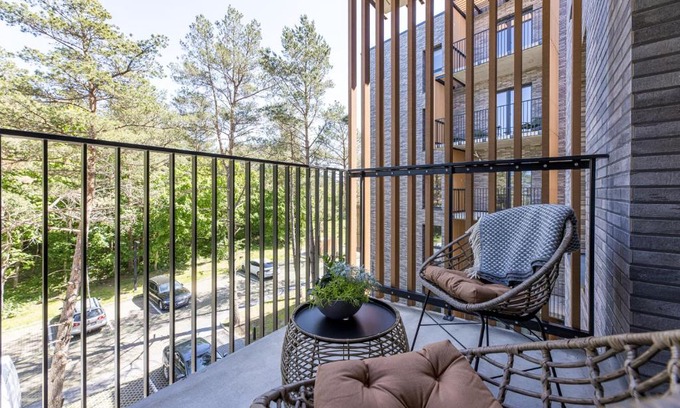 Palanga Apartment | Experience Tranquility at Vanagupės pušyno SPA Apartamentai