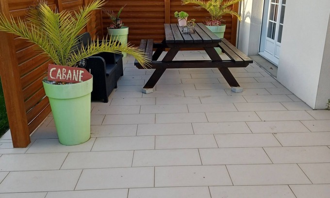 Plouneour-Trez House | Inviting Home with Private Garden and Spa Amenities