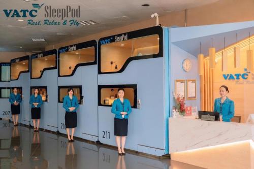 Soc Son Hotel | Convenient VATC Sleep Pod Terminal 1 - Child Friendly Stay