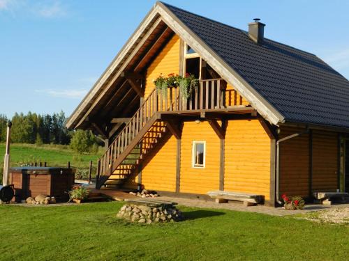Kurzeme House | Pet-Friendly Vecvanagi with Hot Tub and Great Reviews