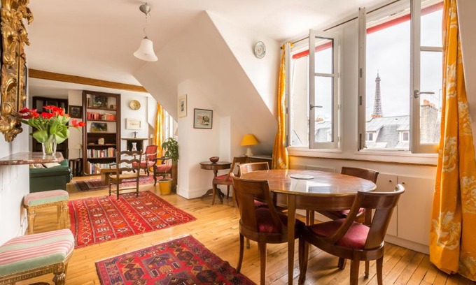 7th Arrondissement Apartment | 5-Star Veeve - Scenic Views to the Eighth Awaits You