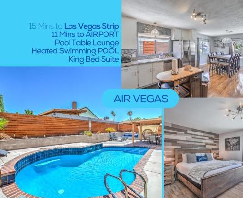 Green Valley North House | Exciting 4-Star Retreat with Heated Pool Near Las Vegas Strip
