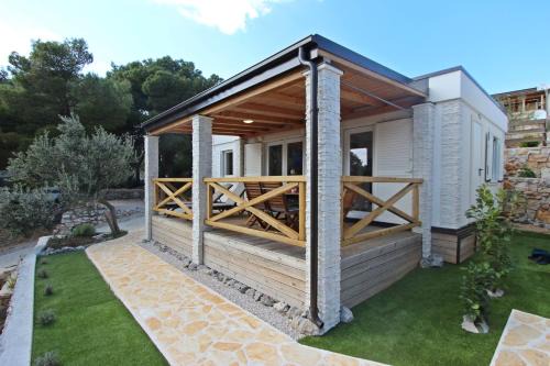 Murter Resort | Beachfront Vegros Mobile Homes Slanica with Ocean Views