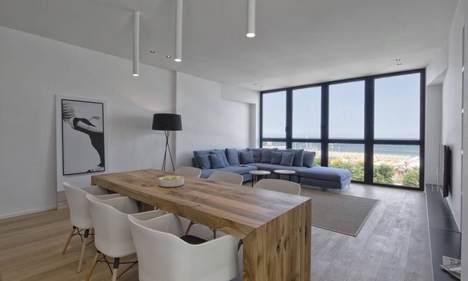 Riccione Apartment | Indulge in the Velvet Luxury Suite with Ocean View & Spa