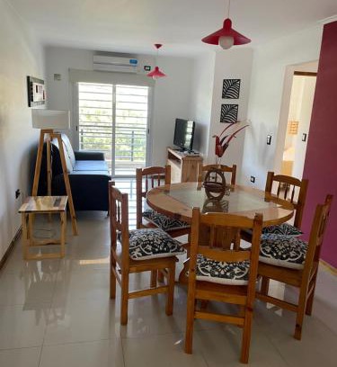 Villa Carlos Paz Apartment | Prime SC 254: Central Balcony Retreat with Ocean Views