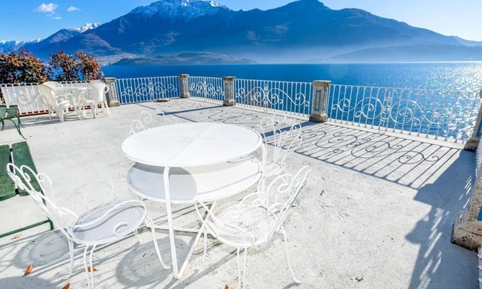 Domaso Apartment | Idyllic Vento Tivano Garden Flat with Lake and Ocean Views