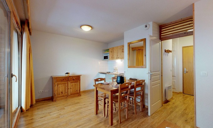 Chamrousse Apartment | Family-Friendly Vercors 2 Studio: Perfect for Mountain Getaways