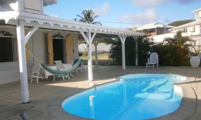 Sainte-Anne Villa | Beautiful Creole Villa with Pool Near Ste Anne Beaches