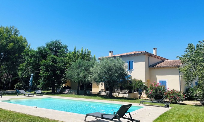 Mazan Villa | Idyllic Provencal Retreat with Pool and Serene Gardens