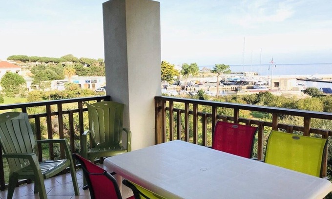 Marine de Saint Ambroggio Apartment | Beautiful Apartment with Ocean View - Rated 10/10 by Guests