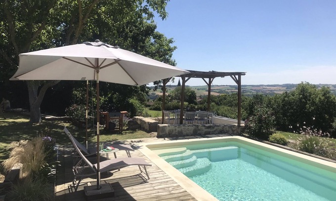 Saint-Martin-de-Goyne House | Inviting Country House with Private Pool in Tranquil Settings