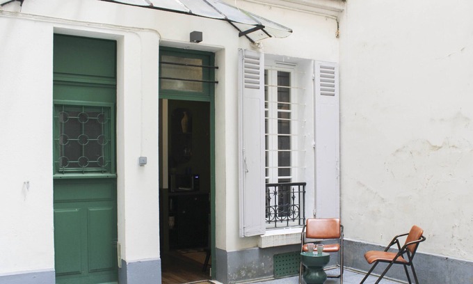 Jardin des plantes Apartment | Bright and Serene 35 m² Apartment with Kitchen Access