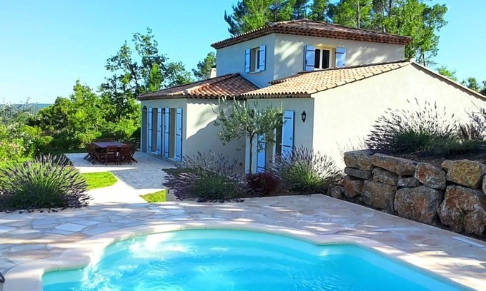 Fayence Villa | Stylish Villa with Heated Pool & Ocean View - Guest Rated 10/10