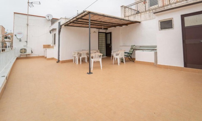Ustica Apartment | Charming Via San Bartolomeo with Scenic Terrace & Family-Friendly