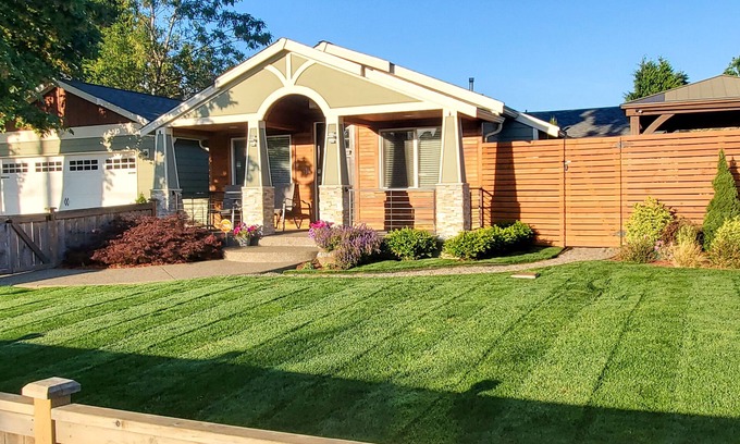 Brighton House | Colorful 3BR Craftsman with Patios & Family-Friendly Perks