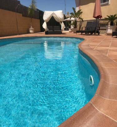Puerto Marino Villa | Vickys Villa: Oceanfront Escape with Pool & High Ratings