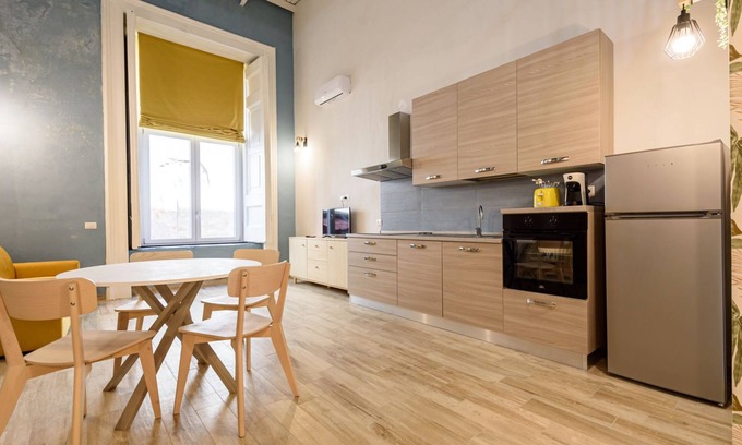 Naples City Centre Apartment | Discover Vico Sedil Capuano 21: Family-Friendly Retreat