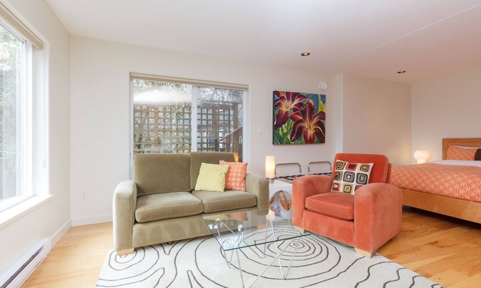 Saanich East Apartment | Ideal Victoria Garden Suite with Kitchen - Rated 10/10