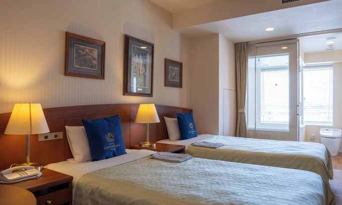 Kusatsu Hotel | Relaxing Stay at View Bus Twin South Wing No Smoking