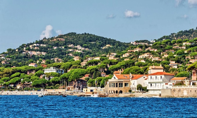 Sainte-Maxime Villa | VIEW OF HARBOUR OF STE MAXIME- A LUXURY VILLA WITH SPA & POOL