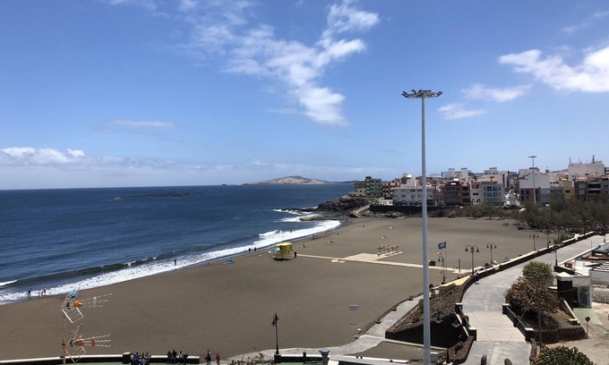 Telde Apartment | Oceanfront Apartment with Beach Views and Top Amenities