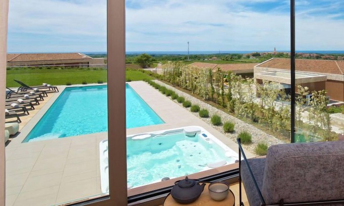 Brtonigla House | Experience Oceanfront Relaxation at Vigneto by Interhome
