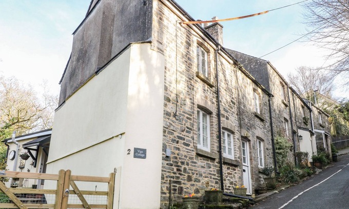 Tavistock Cottage | Vigo Cottage: Pet Friendly Retreat with Cozy Open Fire
