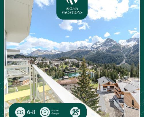 Arosa Apartment | Viktoria A44: Renovated Retreat with Breathtaking Views