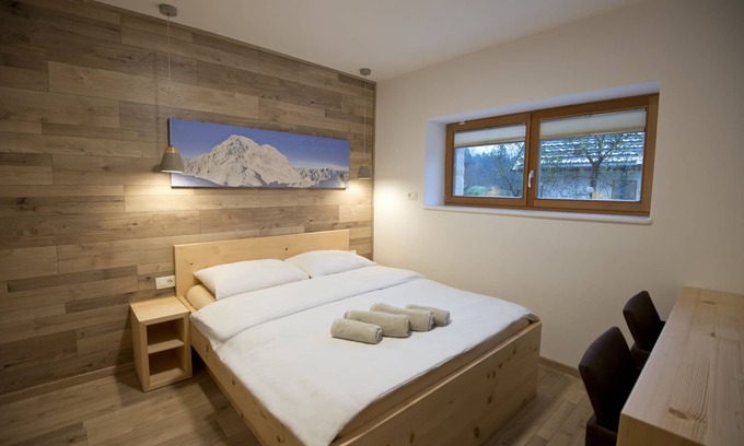 Bled Villa | Experience Vila Alpina: Modern Room in Nature's Embrace