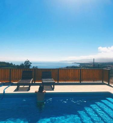 Capelas Apartment | Discover Vila Emigrante: Family-Friendly with Pool Access