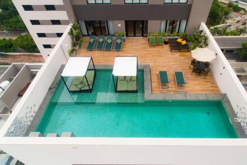 Vila Olimpia Apartment | Vila Olímpia Studio Good Local Piscina Coworking Rooftop Cinema Gym