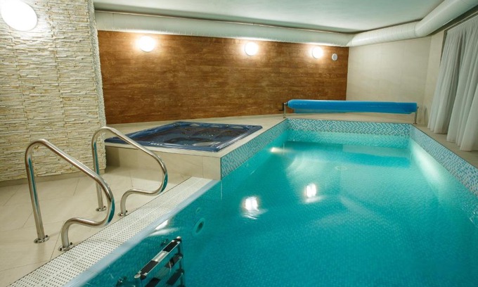 Luhacovice Apartment | Relax at Vila Terra: 4-Star Stay with Private Pool & Hot Tub